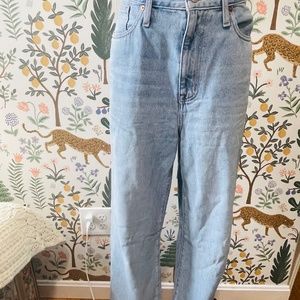 Madewell baggy straight jeans size 29